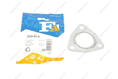 Прокладка труби вихлопної Fischer Automotive One (FA1) 230910