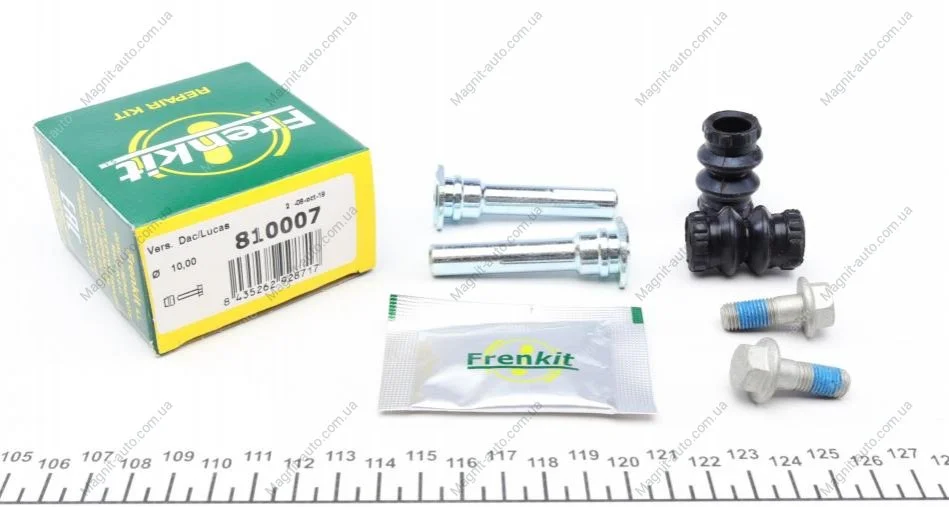 Напрямна супорта переднього (комплект) Mitsubishi Colt (04-12), Carisma (00-06)/Chevrolet Matiz (05-) (Dac/Lucas) Frenkit FRENKIT 810007 (фото 1)