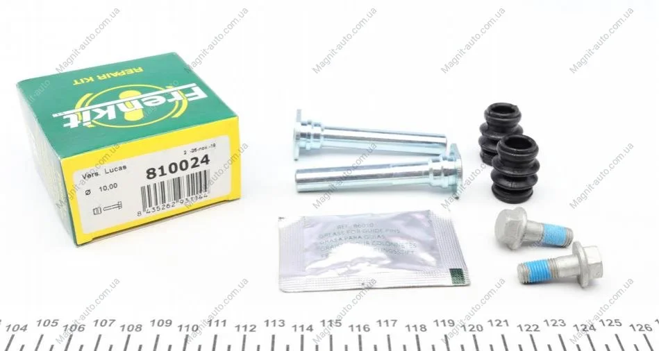 Ремкомплект направляючих супорту HONDA 94-05/LAND ROVER Discovery,Range Rover 94-02/ROVER "F 90-05 FRENKIT 810024 (фото 1)