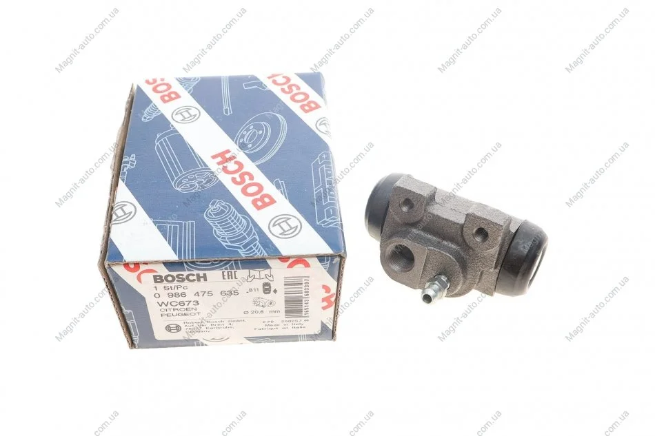 Колесный тормозной цилиндр BOSCH 0986475635 (фото 1)