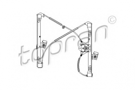 Подъемное устройство для окон TOPRAN TOPRAN / HANS PRIES 111253
