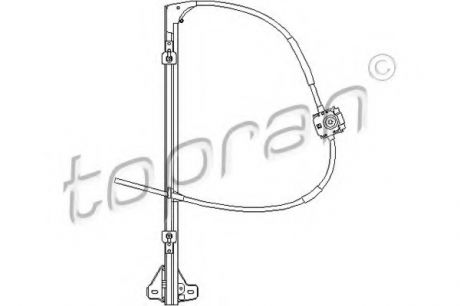Подъемное устройство для окон TOPRAN TOPRAN / HANS PRIES 207357
