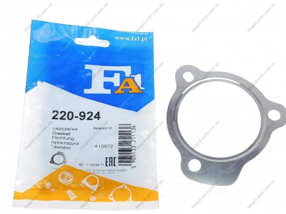 Прокладка, труба выхлопного газа FA1 Fischer Automotive One (FA1) 220924 (фото 1)