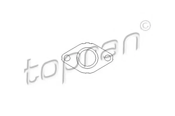 Прокладка клапана EGR AUDI A2, A3, A4 B5, A4 B6, A4 B7, A6 C4, A6 C5, A6 C6, CABRIOLET B3 SEAT ALHAMBRA, ALTEA, ALTEA XL, AROSA, CORDOBA, IBIZA II, IBIZA III, INCA, LEON 1.2D-2.5D 11.91-07.18 TOPRAN / HANS PRIES 111183 (фото 1)