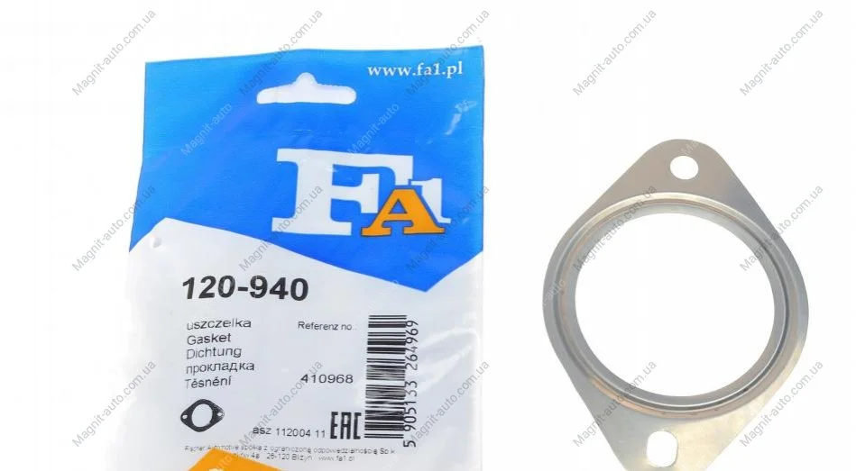 Прокладка вихлопної системи металева Fischer Automotive One (FA1) 120940 (фото 1)