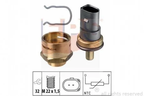 Czujnik temp.wody A1 FABIA POL EPS 1830278K