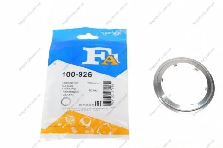 Прокладка вихлопної системи металева Fischer Automotive One (FA1) 100926