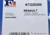 Монтажний комплект турбіни, Opel Vivaro; Renault Trafic 2.0dCi 06- Fischer Automotive One (FA1) KT220200 (фото 5)