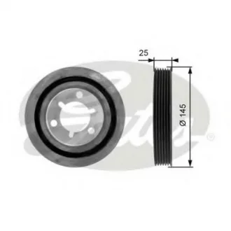 Шків Gates TVD1056