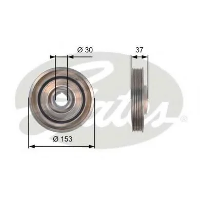 Шків Gates TVD1090 (фото 1)