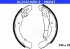 Тормозная колодка SEAT INCA SKODA OCTAVIA I, ROOMSTER, ROOMSTER PRAKTIK VW CADDY II 1.2-1.9D 11.95-05.15 ATE 03013703572 (фото 1)