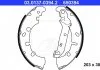 Колодки тормозные барабанные, FORD Courier, Fiesta, Fusion, Puma, 1.25-1.8, 95-12 ATE 03013703942 (фото 1)