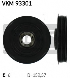 Ременный шкив, коленчатый вал SKF VKM93301