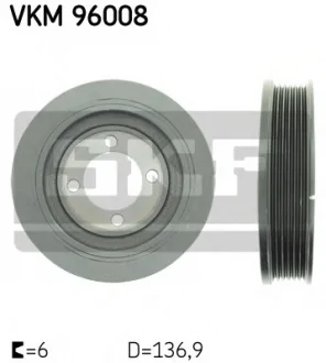 Ременный шкив, коленчатый вал SKF VKM96008