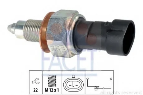 Датчик включения заднего хода FACET 76258