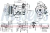 Компрессор кондиционера NISSENS 89465 (фото 6)