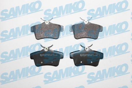 Тормозные колодки задние C4new/DS4/DS5/3008/5008/RCZ SAMKO 5SP1567