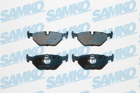 Klocki ham. BMW 5 E39 96- ty│ SAMKO 5SP650