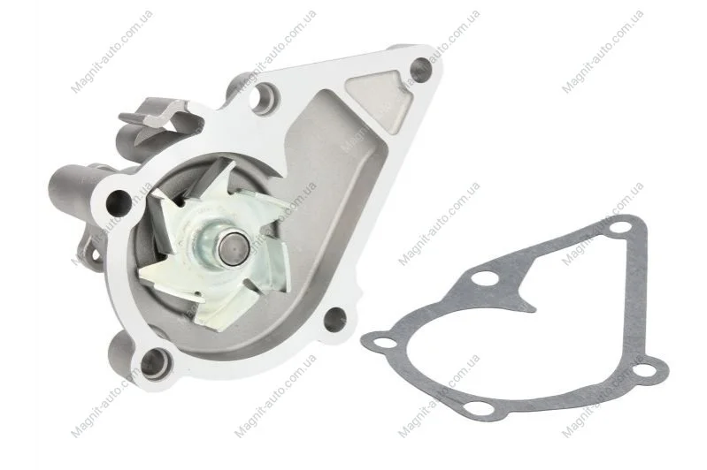 Насос охолоджуючої рідини, з ущільненням HYUNDAI ACCENT I, ACCENT II, ACCENT III, COUPE II, GETZ, MATRIX, TUCSON KIA CERATO I, RIO II 1.1-2.0 12.95- KOREA D10524OEM (фото 1)