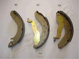 Комплект тормозных колодок ASHIKA 5504410