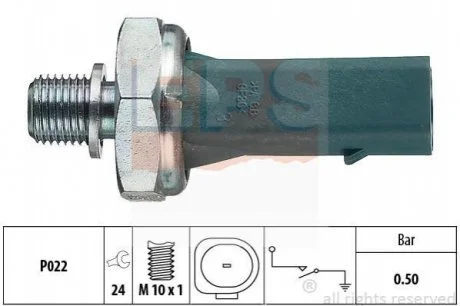 Датчик тиску масла VW Gofl 4/Audi A2/Bora/Polo EPS 1800139