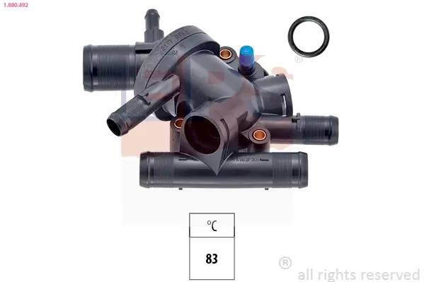 Termostat MEGANE 1.9DTI 5/00- EPS 1880492 (фото 1)
