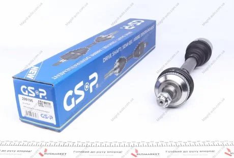 Полуось, PSA Xsara/Berlingo/Partner 1.6/1.6HDI 00- front left (25125 Spidan) (A48 25 24 58.5 585mm) GSP 299195