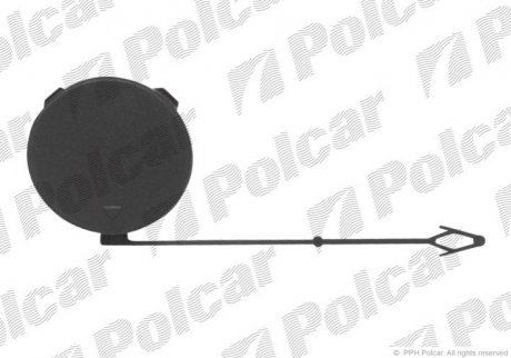 Заглушка крюка буксировки Polcar 20510710 (фото 1)