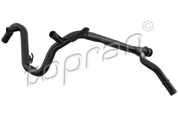 Патрубок радиатора SEAT TOLEDO II SKODA OCTAVIA I VW BORA, BORA I, GOLF IV, NEW BEETLE 1.8/2.0 01.98-12.13 TOPRAN / HANS PRIES 113687 (фото 1)