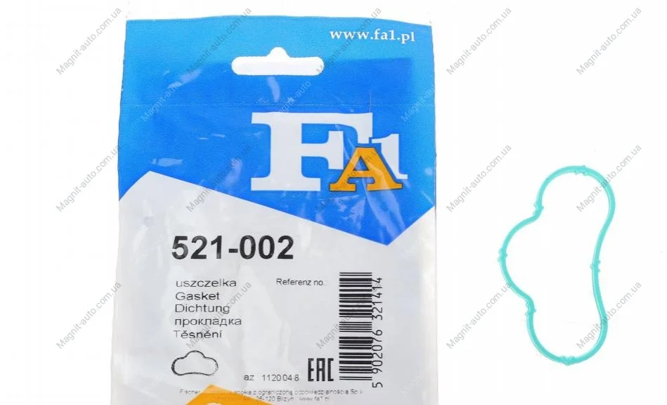 Прокладка колектора двигуна гумова Fischer Automotive One (FA1) 521002 (фото 1)