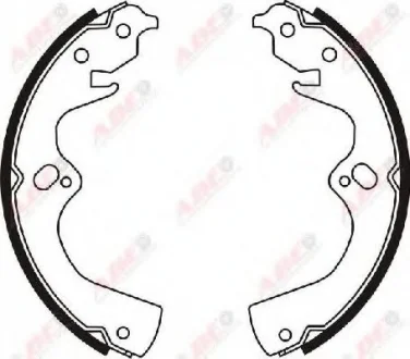 Комплект тормозных колодок ABE C00309ABE