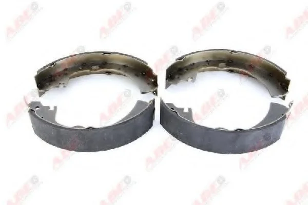 Гальмівна колодка NISSAN CARAVAN, NAVARA, NAVARA NP300, NP300, PATHFINDER I, PICK UP, PRAIRIE, PRAIRIE PRO, TERRANO I, URVAN, VANETTE 1.5-3.0 12.82- ABE C01038ABE (фото 1)