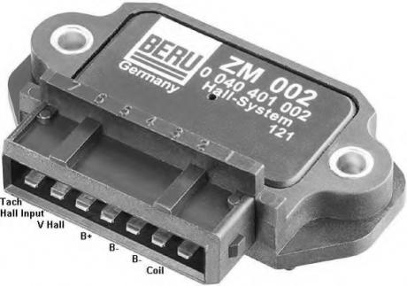 Коммутатор, система зажигания BERU ZM002 (фото 1)