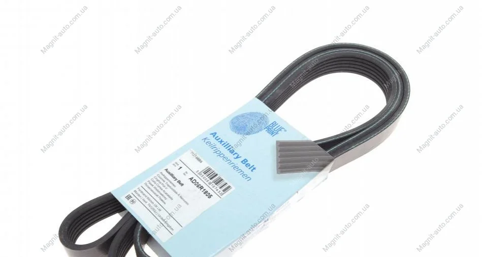 Полікліновий ремінь BLUE PRINT AD06R1805 (фото 1)