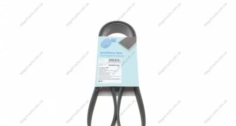 Ремінь генератора поліклиновий BLUE PRINT AD08R1225