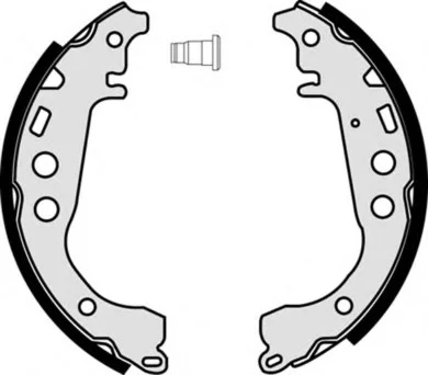 Комплект тормозных колодок BREMBO S83508 (фото 1)