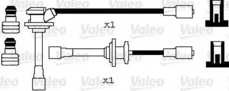 Комплект проводов зажигания VALEO Valeo 346083