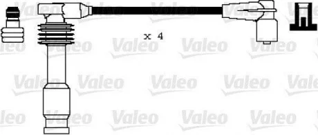 Комплект проводов зажигания VALEO Valeo 346103