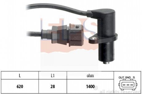Датчик положения распредвала EPS 1953086