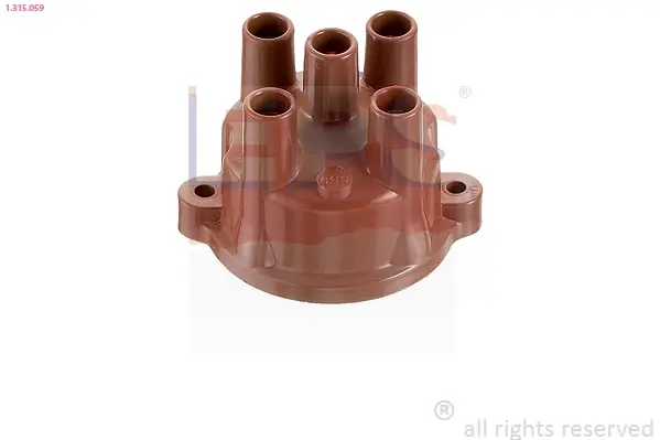 Кришка трамблера Ducellier Volvo 340-345 B14 84-89 EPS 1315059 (фото 1)