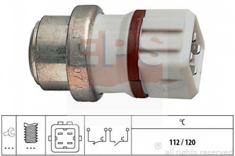 Czujnik temp.wody SE/VW/FORD EPS 1840107