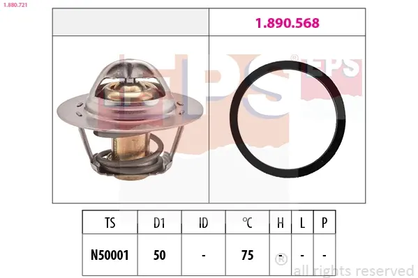 Termostat CLIO III 2.0 SPORT EPS 1880721 (фото 1)