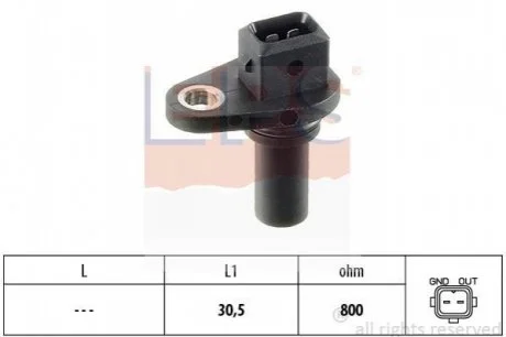 Датчик швидкості VAG 1.6/1.8/2.0/2.3/1.9TDI Lancia Detra Fiat Tipo Ford Galaxy 90-00 EPS 1953028