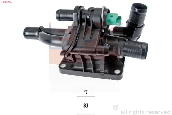 Термостат Citroen/Fiat/Peugeot 1.6 Hdi 04- EPS 1880734 (фото 1)