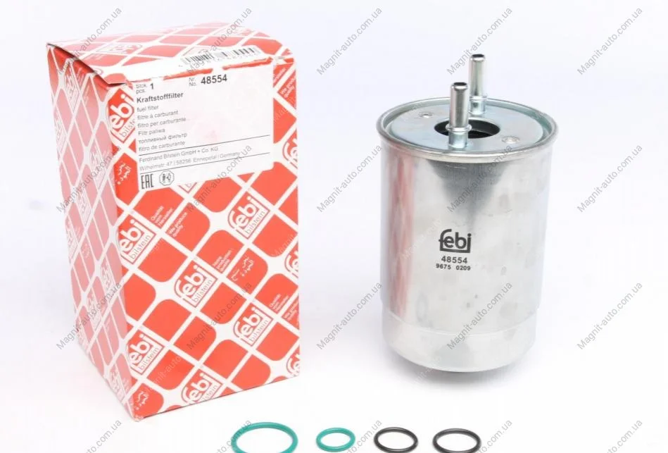 Фильтр топлива с уплотняющим кольцом FEBI BILSTEIN 48554 (фото 1)