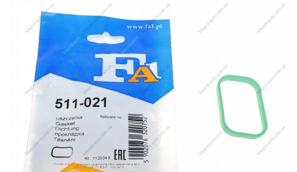 Прокладка колектора двигуна гумова Fischer Automotive One (FA1) 511021 (фото 1)