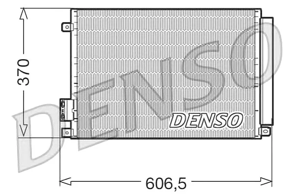 Конденсор DENSO DCN09045 (фото 1)