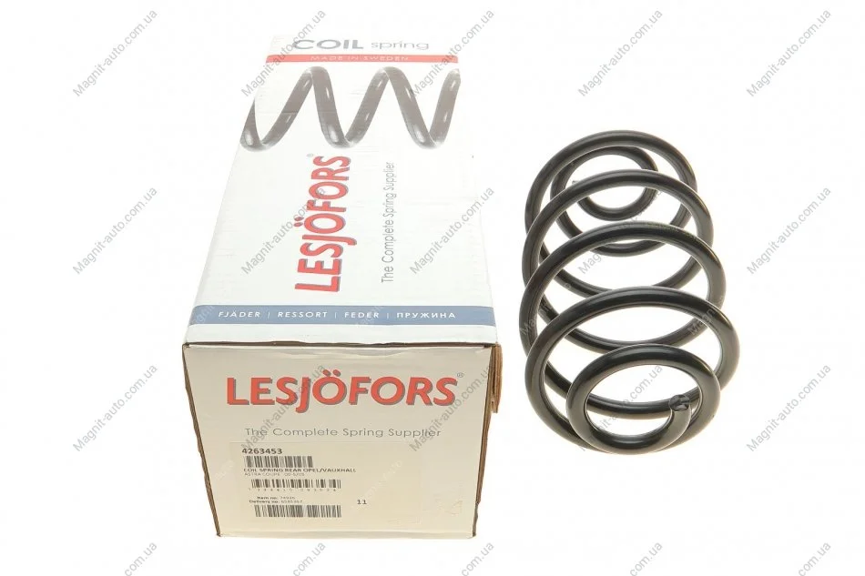 Пружина подв. задн. OPEL,VAUXHALL (произ-во Lesjofors) LESJOFORS 4263453 (фото 1)