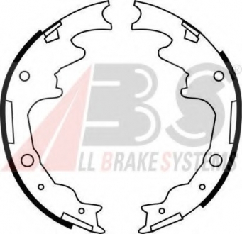Комплект тормозных колодок A.B.S. 40704
