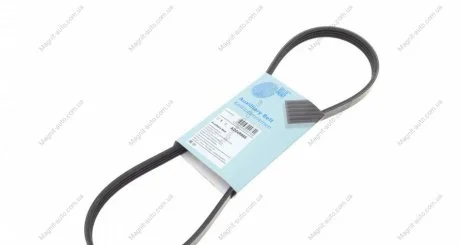 Ремень генератора поликлиновый BLUE PRINT AD04R865